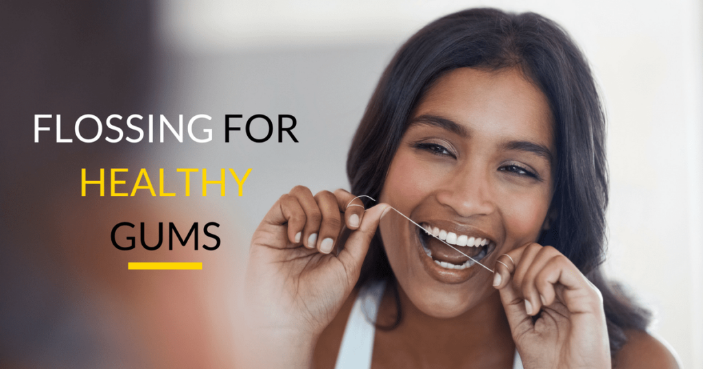 Flossing for Healthy Gums